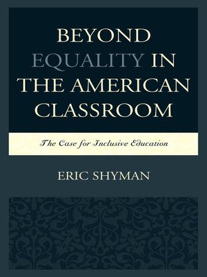 cover image of Beyond Equality in the American Classroom